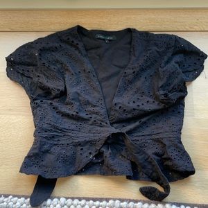 Etophe studios wrap crop top